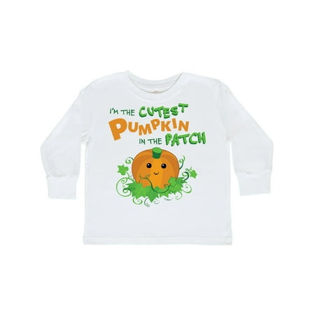 Inktastic I m the Cutest Pumpkin in the Patch Gift Toddler Boy or Toddler Girl Long Sleeve T-Shirt 
Inktastic I m the Cutest Pumpkin in the Patch Gift Toddler Boy or Toddler Girl Long Sleeve T-Shirt