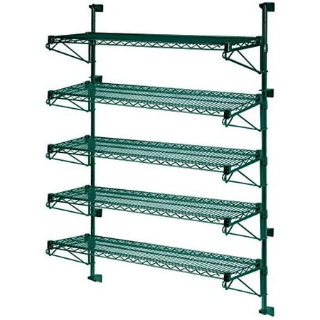 21 Deep x 60 Wide x 63 High Adjustable 5 Tier Freezer Wall Mount Shelving Kit
21 Deep x 60 Wide x 63 High Adjustable 5 Tier Freezer Wall Mount Shelving Kit