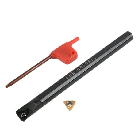 1pc Snr0010k11 Internal Tool Boring Holder+ Wrench + 11ir A60 Carbide Insert For Lathe Threading Turning Tool
1pc Snr0010k11 Internal Tool Boring Holder+ Wrench + 11ir A60 Carbide Insert For Lathe Threading Turning Tool