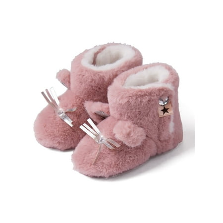 Woobling Girls Cozy Ankle Boot Pull On Warm Slippers Indoor Comfortable Flats Slipper Booties Pink 24-25
Woobling Girls Cozy Ankle Boot Pull On Warm Slippers Indoor Comfortable Flats Slipper Booties Pink 24-25
