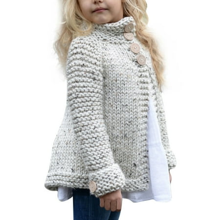 DNDKILG Children Girl Open Front Button Outerwear Toddler Baby Fall Winter Long Sleeve Jackets Knitted Cloak Beige 1Y-10Y
DNDKILG Children Girl Open Front Button Outerwear Toddler Baby Fall Winter Long Sleeve Jackets Knitted Cloak Beige 1Y-10Y