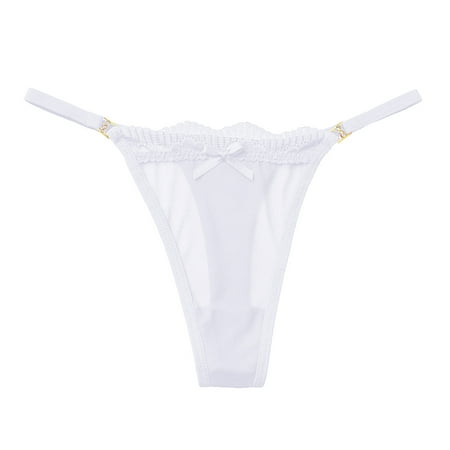 GWAABD Womens Underwear High Waist Women Bow Knot Panties Mesh Full Sheer Lace Seamless Thong Panties
GWAABD Womens Underwear High Waist Women Bow Knot Panties Mesh Full Sheer Lace Seamless Thong Panties