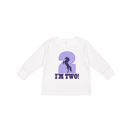 Inktastic 2nd Birthday Unicorn 2 Year Old Girl Gift Toddler Toddler Girl Long Sleeve T-Shirt
Inktastic 2nd Birthday Unicorn 2 Year Old Girl Gift Toddler Toddler Girl Long Sleeve T-Shirt