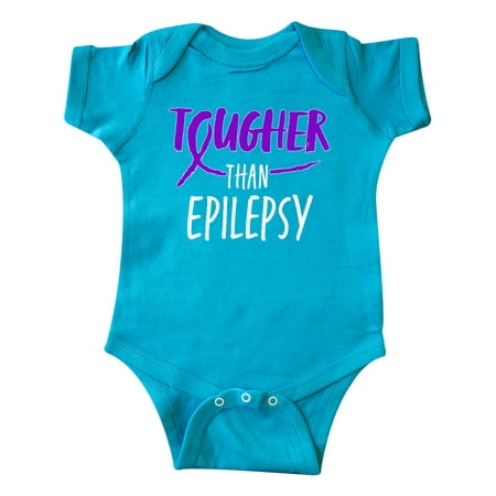 Inktastic Tougher than Epilepsy with Purple Ribbon Gift Baby Boy or Baby Girl Bodysuit
Inktastic Tougher than Epilepsy with Purple Ribbon Gift Baby Boy or Baby Girl Bodysuit