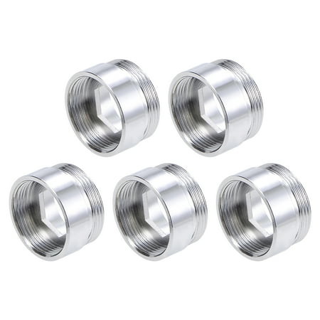 Faucet Adapter M22x1.0 Male Thread to M20x1.0 Female Thread Copper Aerator for Garden Hose 23x13mm 5Pcs
Faucet Adapter M22x1.0 Male Thread to M20x1.0 Female Thread Copper Aerator for Garden Hose 23x13mm 5Pcs