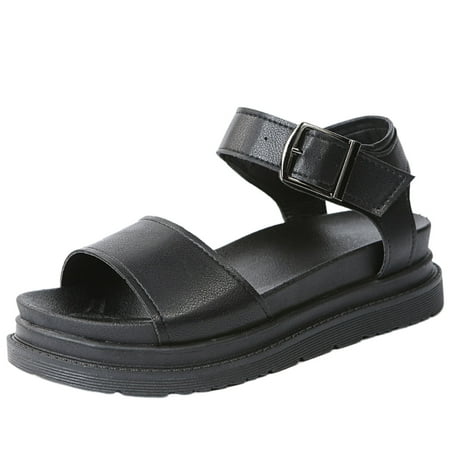 Dpityserensio Womens Summer Sandals Casual Round Head Comfy Sandals Beach Casual Slipsole Shoes Black 6.5(38)
Dpityserensio Womens Summer Sandals Casual Round Head Comfy Sandals Beach Casual Slipsole Shoes Black 6.5(38)