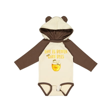 Inktastic Life s Better with Bees 2 Gift Baby Boy or Baby Girl Long Sleeve Bodysuit
Inktastic Life s Better with Bees 2 Gift Baby Boy or Baby Girl Long Sleeve Bodysuit