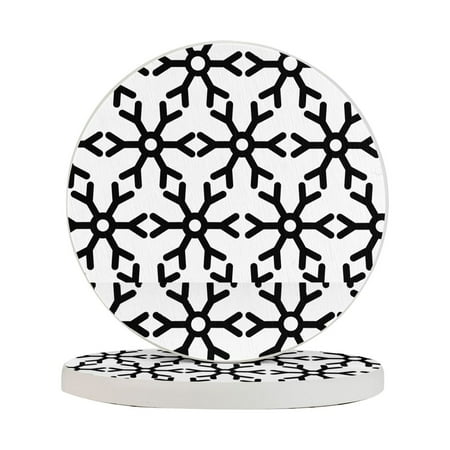 Circular Drink Coasters Set Black And White Abstract Pattern Beautiful Home Decor Diatomite Heat-Resistant Diatomite Protect Table Countertop
Circular Drink Coasters Set Black And White Abstract Pattern Beautiful Home Decor Diatomite Heat-Resistant Diatomite Protect Table Countertop
