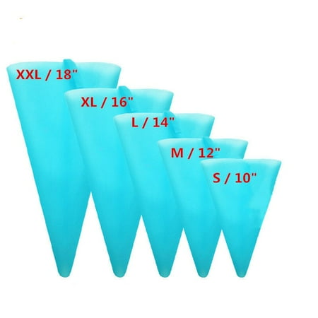Cream Pastry Bag Confectionery Bag Silicone Icing Pipe Nozzle DIY Cake Decorating Baking Decorating Tool Dropship
Cream Pastry Bag Confectionery Bag Silicone Icing Pipe Nozzle DIY Cake Decorating Baking Decorating Tool Dropship