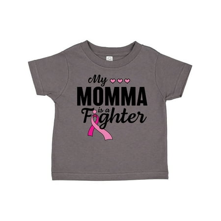 Inktastic Breast Cancer Awareness My Momma is a Fighter Gift Toddler Boy or Toddler Girl T-Shirt
Inktastic Breast Cancer Awareness My Momma is a Fighter Gift Toddler Boy or Toddler Girl T-Shirt