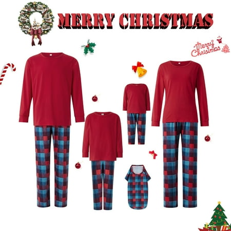 Family Matching Christmas Pajamas Sets Tops and Pants Sleepwear Holiday Xmas Loungewear Jammies Pjs For Adult Kids Baby
Family Matching Christmas Pajamas Sets Tops and Pants Sleepwear Holiday Xmas Loungewear Jammies Pjs For Adult Kids Baby