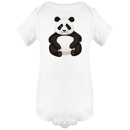 Cute Funny Big Panda Bodysuit Infant -Image by Shutterstock 12 Months 
Cute Funny Big Panda Bodysuit Infant -Image by Shutterstock 12 Months