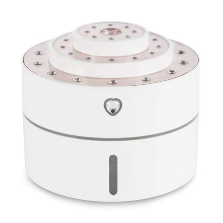 Rechargeable Humidifier with 7 Color Night Lights & 2 Fog Modes White
Rechargeable Humidifier with 7 Color Night Lights & 2 Fog Modes White