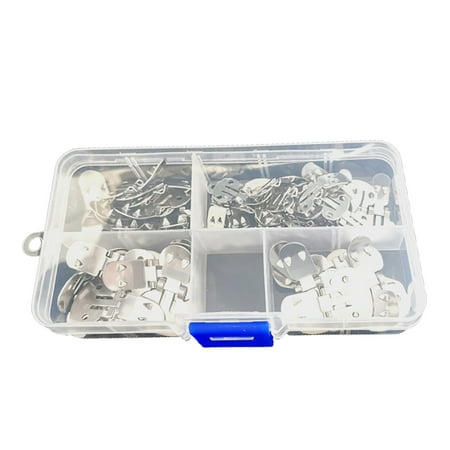 Etereauty 50pcs Stainless Steel Shoes Buckle Shoes DIY Accessory Multipurpose Shoes Clips 
Etereauty 50pcs Stainless Steel Shoes Buckle Shoes DIY Accessory Multipurpose Shoes Clips