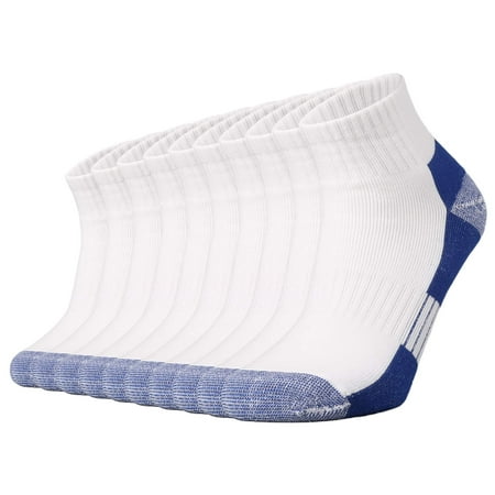 SOX TOWN Moisture Wicking Performance Work Boots Heavy Cushion Low Cut Socks Men 10 Pack(WhiteBlue L)
SOX TOWN Moisture Wicking Performance Work Boots Heavy Cushion Low Cut Socks Men 10 Pack(WhiteBlue L)