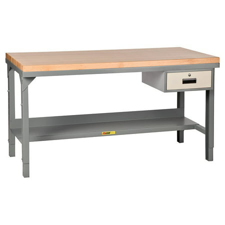 Little Giant Butcher Block Top Workbench with Drawer