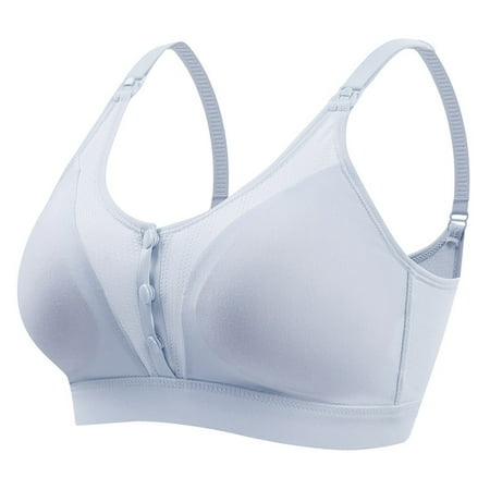 YWDJ Ladies Underwear Pregnant Women Plain Color Bra Maternity Nursing Bras Sky Blue M
YWDJ Ladies Underwear Pregnant Women Plain Color Bra Maternity Nursing Bras Sky Blue M