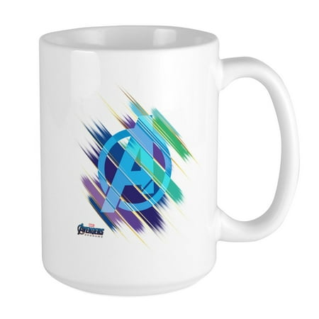 CafePress - Avengers Endgame Logo - 15 oz Ceramic Large Mug
