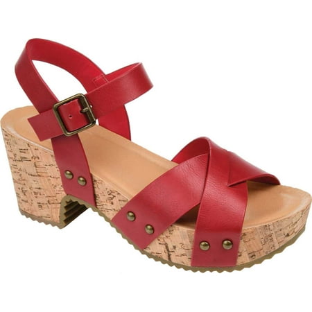 Women s Journee Collection Valentina Quarter Strap Platform Sandal Red Faux Leather 6 M
Women s Journee Collection Valentina Quarter Strap Platform Sandal Red Faux Leather 6 M