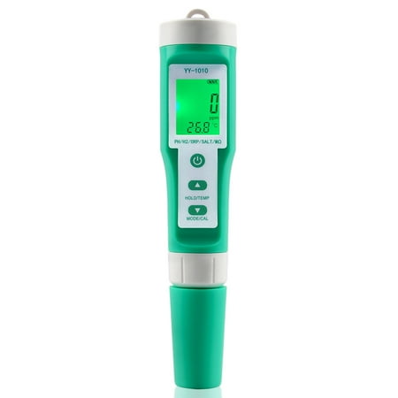 10 in 1 PH/TDS/EC/SALT/TEMP/S.G/ORP/H2/Fertile/Resistivity Water Quality Monitor Tester for Pools Drinking Water
10 in 1 PH/TDS/EC/SALT/TEMP/S.G/ORP/H2/Fertile/Resistivity Water Quality Monitor Tester for Pools Drinking Water