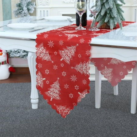 ERTUTUYI Christmas Table Runner Table Decoration Table Cloth Cover Table Banner For Dinner Party
ERTUTUYI Christmas Table Runner Table Decoration Table Cloth Cover Table Banner For Dinner Party