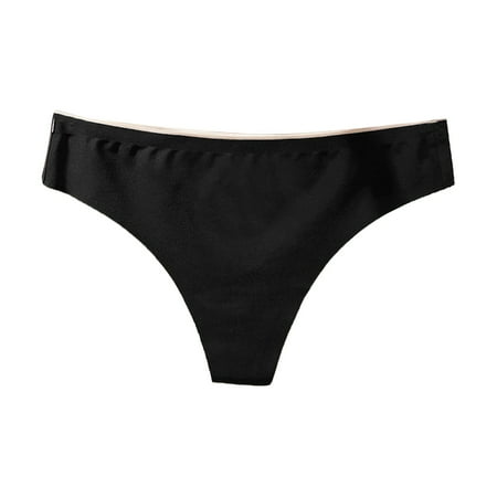Boyshort Underwear for Women Thong Ice Silk Quick Dry Yoga Thong Lingerie for Women Black XL
Boyshort Underwear for Women Thong Ice Silk Quick Dry Yoga Thong Lingerie for Women Black XL
