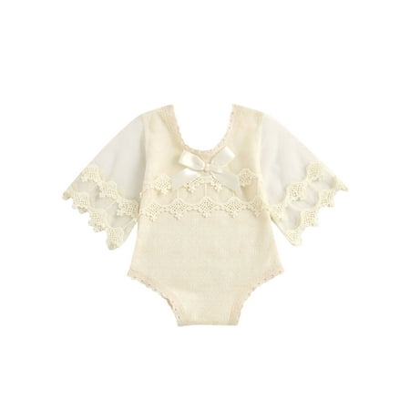 JBEELATE 0-24M Summer Baby Girls Princess Rompers Lace Flowers Long Sleeve Bowknot Jumpsuits 2 Colors
JBEELATE 0-24M Summer Baby Girls Princess Rompers Lace Flowers Long Sleeve Bowknot Jumpsuits 2 Colors