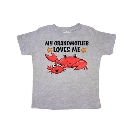 Inktastic My Grandmother Loves Me- cute crab family Gift Toddler Boy or Toddler Girl T-Shirt
Inktastic My Grandmother Loves Me- cute crab family Gift Toddler Boy or Toddler Girl T-Shirt