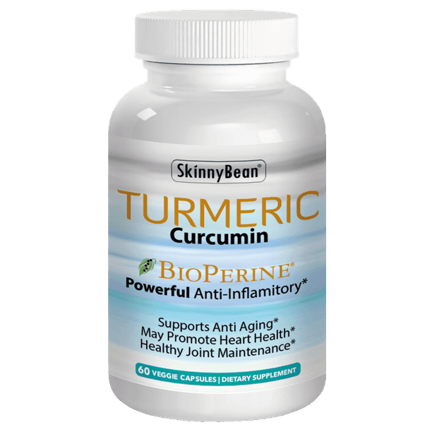 Turmeric Curcumin with BioPerene 500 mg turmeric capsules with black pepper