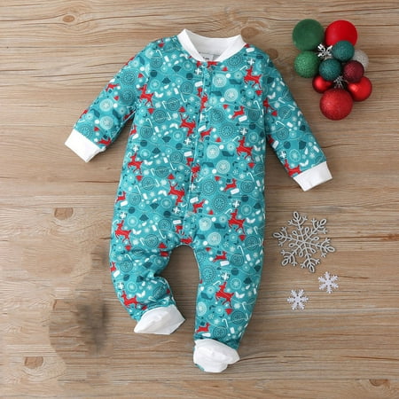 CHGBMOK Christmas Deals Newborn Infant Baby Boys Girls Christmas Cartoon Print Warm Romper Jumpsuit Set Clearance
CHGBMOK Christmas Deals Newborn Infant Baby Boys Girls Christmas Cartoon Print Warm Romper Jumpsuit Set Clearance