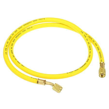 

Uxcell 1/4 SAE Refrigerant Charging Hose 3.9ft 800PSI HVAC Hose for Air Conditioner Manifold Gauge Yellow