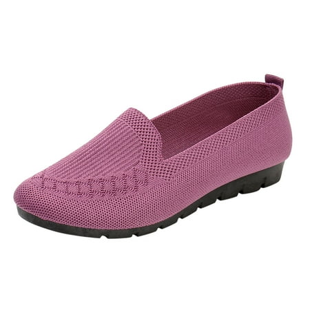 Casual Shoes for Women Women Casual Mesh Slip-On Wedges Round Toe Breathable Single Shoes Peas Shoes Women Casual Shoes Mesh Purple 37
Casual Shoes for Women Women Casual Mesh Slip-On Wedges Round Toe Breathable Single Shoes Peas Shoes Women Casual Shoes Mesh Purple 37