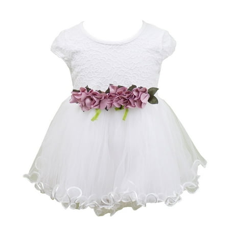 DNDKILG Infant Baby Girls Dresses Floral Summer Dress Tulle Tutu Sleeveless Sundress White 0-24M 100
DNDKILG Infant Baby Girls Dresses Floral Summer Dress Tulle Tutu Sleeveless Sundress White 0-24M 100