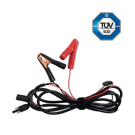 Renogy MC4 to Alligator Clips 14 AWG Cable