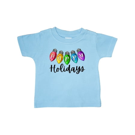 Inktastic Happy Holidays Rainbow Christmas Lights Gift Baby Boy or Baby Girl T-Shirt
Inktastic Happy Holidays Rainbow Christmas Lights Gift Baby Boy or Baby Girl T-Shirt