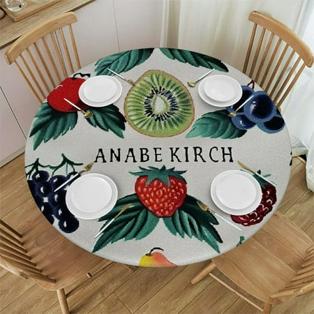 BCIIG Berries Round Table Cover Stain Resistant Washable Indoor Outdoor Tablecloth Kitchen Dining Wedding Parties Elastic Edge 100% Polyester Fiber 46-50
BCIIG Berries Round Table Cover Stain Resistant Washable Indoor Outdoor Tablecloth Kitchen Dining Wedding Parties Elastic Edge 100% Polyester Fiber 46-50