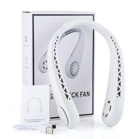 DabuLiu Portable Hanging Neck Fan Rechargeable Desk Fan White 3 Speeds Hands Free Bladeless Fans for Outdoor Sports USB Charging
DabuLiu Portable Hanging Neck Fan Rechargeable Desk Fan White 3 Speeds Hands Free Bladeless Fans for Outdoor Sports USB Charging