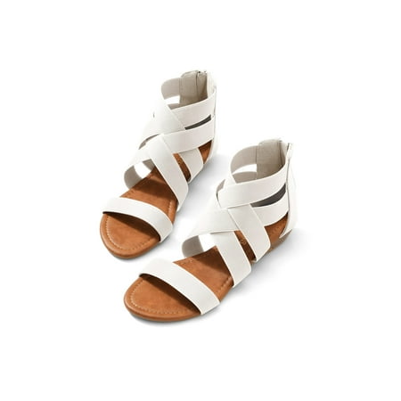 Women‘s Elastic Ankle Strap Low Wedges Sandals Casual Dressy Summer Flat Sandals Cute Gladiator Shoes Women‘s Footwear
Women‘s Elastic Ankle Strap Low Wedges Sandals Casual Dressy Summer Flat Sandals Cute Gladiator Shoes Women‘s Footwear