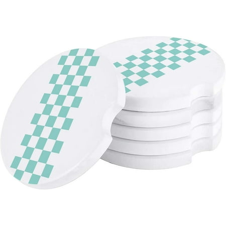 KXMDXA Farm Classic Green Lattice Set of 2 Car Coaster for Drinks Absorbent Ceramic Stone Coasters Cup Mat with Cork Base for Home Kitchen Room Coffee Table Bar Decor
KXMDXA Farm Classic Green Lattice Set of 2 Car Coaster for Drinks Absorbent Ceramic Stone Coasters Cup Mat with Cork Base for Home Kitchen Room Coffee Table Bar Decor