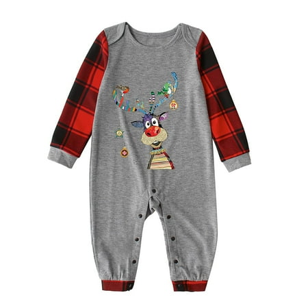 Christmas Matching Pajamas for Family Women Men Crewneck Long Sleeeve T Shirts Plaid Deer Cotton Pjs Elk Clothes Sleepwear Sets
Christmas Matching Pajamas for Family Women Men Crewneck Long Sleeeve T Shirts Plaid Deer Cotton Pjs Elk Clothes Sleepwear Sets