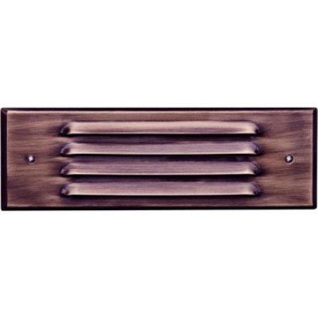 Dabmar Lighting LV-LED615-ABZ 2 x 3.2W & 12V Bay-LED Recessed Louvered Down Brick Step & Wall Fixture - Antique Bronze Cover
Dabmar Lighting LV-LED615-ABZ 2 x 3.2W & 12V Bay-LED Recessed Louvered Down Brick Step & Wall Fixture - Antique Bronze Cover