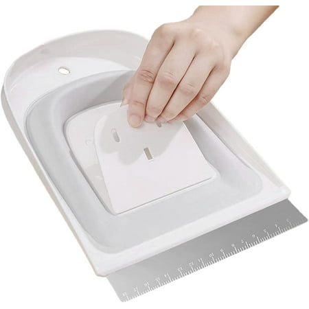 Bread Dough Cutter - Kitchen Dough Cutter Tool Collapsible Shovel Shaped Scraper Kitchen Utensil for Dough Pouring Vegetables Preparing Vegetables
Bread Dough Cutter - Kitchen Dough Cutter Tool Collapsible Shovel Shaped Scraper Kitchen Utensil for Dough Pouring Vegetables Preparing Vegetables