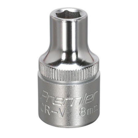 Sealey S1208 Walldrive Socket 8Mm 1/2Sq Drive