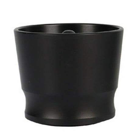 Coffee Dosing Ring Aluminum Alloy Powder Feeder Grinder Brewing Bowl Cup Barista Tool for EK43 51/58mm Coffee Tamper-A