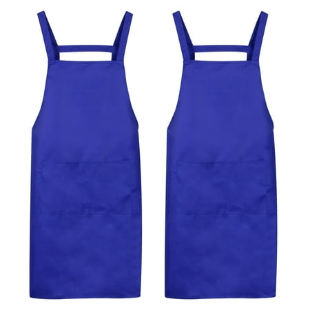 2pack H Style Apron Kitchen Cooking Aprons Long Artist Painting Apron with 2 Pockets Blue
2pack H Style Apron Kitchen Cooking Aprons Long Artist Painting Apron with 2 Pockets Blue