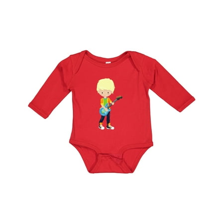 Inktastic Rock Boy Blond Hair Boy Playing Guitar In Band Boys Long Sleeve Baby Bodysuit
Inktastic Rock Boy Blond Hair Boy Playing Guitar In Band Boys Long Sleeve Baby Bodysuit