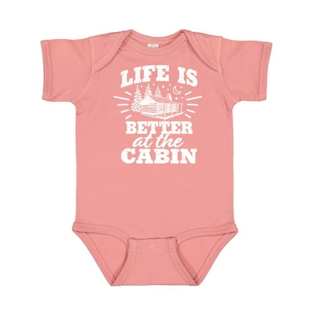 Inktastic Life is Better at The Cabin with Trees and Moon Gift Baby Boy or Baby Girl Bodysuit
Inktastic Life is Better at The Cabin with Trees and Moon Gift Baby Boy or Baby Girl Bodysuit