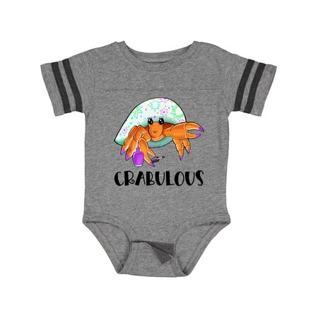 Inktastic Crabulous Cute Hermit Crab with Purple Nail Polish Gift Baby Boy or Baby Girl Bodysuit
Inktastic Crabulous Cute Hermit Crab with Purple Nail Polish Gift Baby Boy or Baby Girl Bodysuit