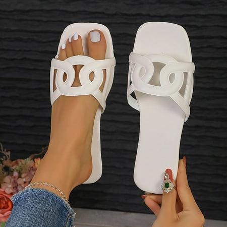 Summer Slippers Women Flat Luxury Outdoor Beach Flip Flops Female Sandals Trend Brand Design Slides Shoes Woman 2024 Big Size
Summer Slippers Women Flat Luxury Outdoor Beach Flip Flops Female Sandals Trend Brand Design Slides Shoes Woman 2024 Big Size