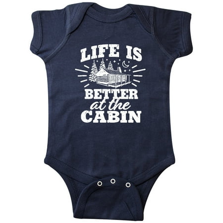 Inktastic Life is Better at The Cabin with Trees and Moon Gift Baby Boy or Baby Girl Bodysuit
Inktastic Life is Better at The Cabin with Trees and Moon Gift Baby Boy or Baby Girl Bodysuit